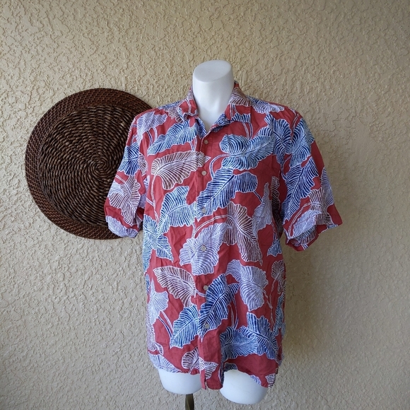 reyn spooner Other - Reyn spoone tropical  short sleeve button down top